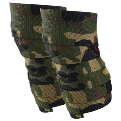 Dây Quấn Gối Tập Gym Harbinger Redline Knee Wraps Camo