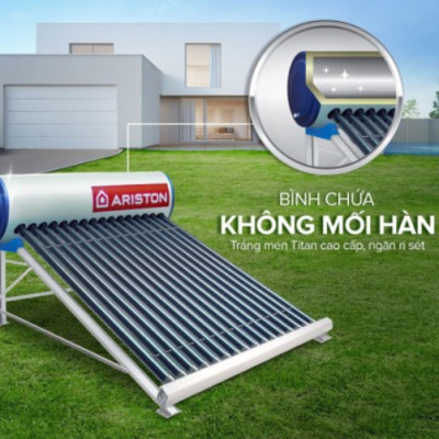 Máy nước nóng năng lượng mặt trời Ariston ECO2 1818 25 T N SS 190L - Hàng chính hãng