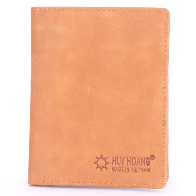 Ví nam da bò kiểu đứng nhiều màu Huy Hoàng HC2107-08-09