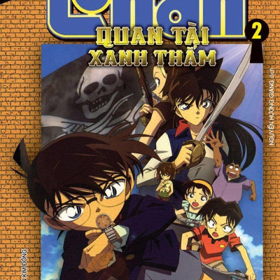 Sách - Thám Tử Lừng Danh Conan - Hoạt Hình Màu - Quan Tài Xanh Thẳm - Tập 2 (Tái Bản 2024)