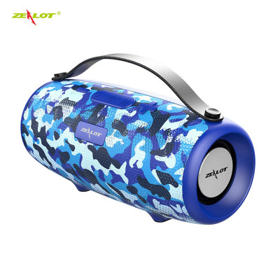 Loa Bluetooth không dây ZEALOT S34 không thấm nước  HiFi TWS Hỗ trợ loa siêu trầm âm thanh nổi - Màu đỏ