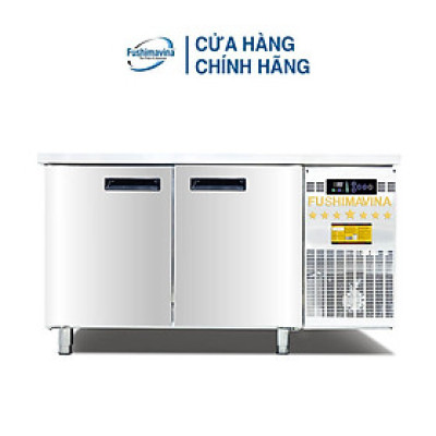 [CỬA HÀNG CHÍNH HÃNG] Tủ Bàn Lạnh Cánh Inox 1,2m Quạt gió