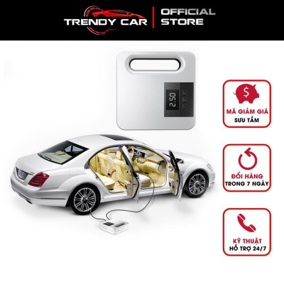 Bơm lốp xe điện tự động ngắt khi bơm đầy, điện áp 12V. Bơm Không Khí Mini Máy Bơm Hơi Lốp Xe Tự Động