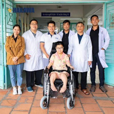 Xe lăn điện ngả nằm tự động HAKAWA HK-XD20 - Ngã nằm thành giường tự động - Bảo hành chính hãng 12 tháng - Hàng nhập khẩu