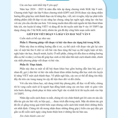 Sách - Giúp Em Viết Đoạn Và Bài Văn Hay Ngữ Văn Lớp 9