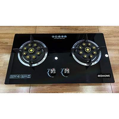 Bếp gas âm mặt kính cao cấp 9 đầu đốt REDHOME TN8218H Hàng chính hãng