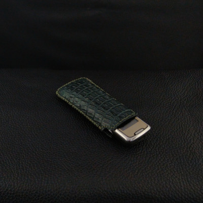 Bao Da Rút Nokia 8800 Da Cá Sấu Thật - hàng nhập khẩu