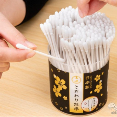 Hộp 180 tăm bông ngoáy tai kháng khuẩn Sanyo Nhật Bản - Hàng nội địa Nhật Bản nhập khẩu chính hãng