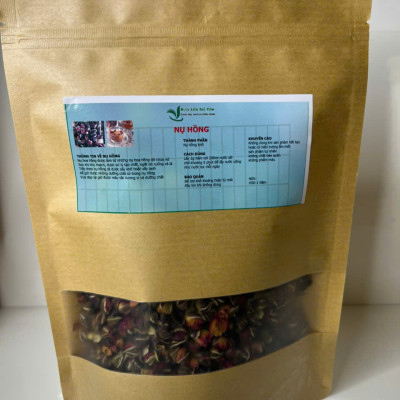 Trà hoa hồng - Loại nụ đẹp hữu cơ - Gói 500gr