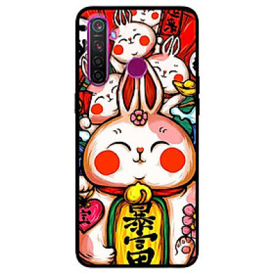 Ốp lưng dành cho Realme 6i mẫu Thỏ Trắng