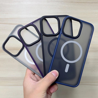 Ốp lưng Likgus chống sốc, chống vân tay cho iPhone 15 Pro/ 15 Pro Max/ 14 Pro/ 14 Pro Max, hỗ trợ sạc không dây - Hàng chính hãng