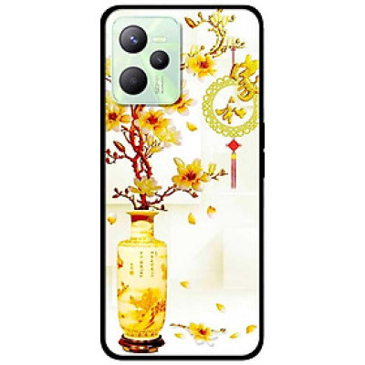 Ốp lưng dành cho Realme C35 mẫu Cây Mai Vàng