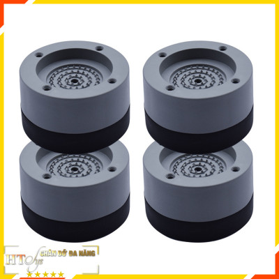 Bộ 04 chân đế cao su chống rung máy giặt - HT SYS - Đế chống rung máy giặt - Đế chống ồn máy giặt, máy sấy,tủ lạnh, bàn ghế - Giao màu ngẫu nhiên