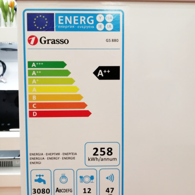 Máy rửa bát Grasso GS 880 - Hàng chính hãng