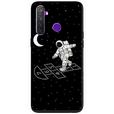 Ốp lưng dành cho Realme 6i mẫu Vũ Trụ Mặt Trăng