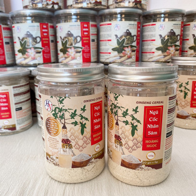 [Date xa] Ngũ cốc nhân sâm hũ 120g - Hoang Ngoc Global
