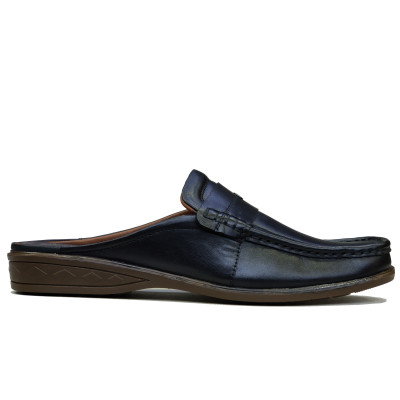 Dép Bít Mũi Nam HÀ NAM Da Bò Thật Cao Cấp GSB2067