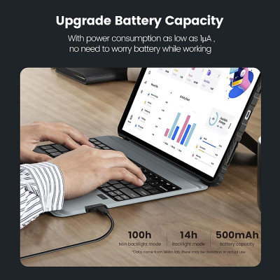 Bao Da Kèm Bàn Phím cho iPad Pro 11 inch / iPad Pro 13 inch 2024 M4 Nillkin Bumper Combo Case Keyboard- Hàng Chính Hãng 