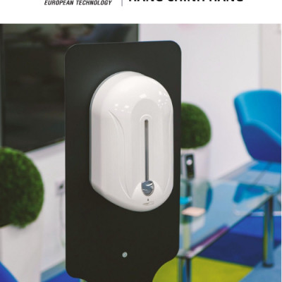 Máy Xịt Cồn Y Tế Cảm Ứng ATMOR - AT110 (Treo Tường Dùng Pin) HÀNG CHÍNH HÃNG