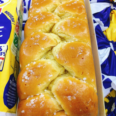 Combo 5 bánh mì Hoa cúc Harrys Brioche Tressée 500g 