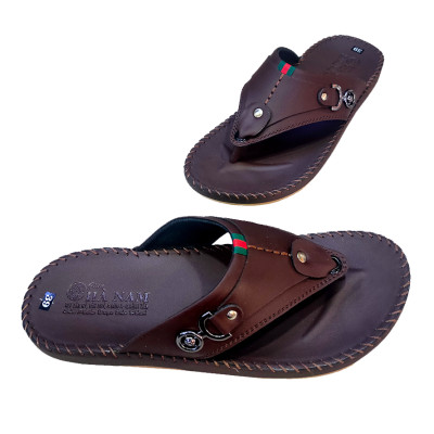 Dép Xỏ Ngón Nam HÀ NAM Da Bò Thật Cao Cấp DNA2160