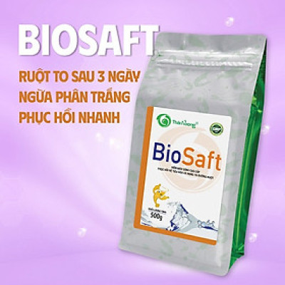 MEN ĐƯỜNG RUỘT CHO TÔM GIÚP TĂNG SỨC KHỎE ĐƯỜNG RUỘT, NONG TO ĐƯỜNG RUỘT, GIÚP RUỘT ĐEN, PHÂN CHẮC, HẤP THU THỨC ĂN TỐT BIOSAFT