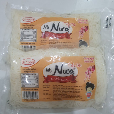 Combo 4 Gói Mì Nưa Vị Nguyên Das Keto 240g