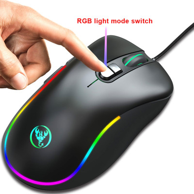 Tổ hợp bàn phím và chuột HXSJ J300 + V400 có thể lập trình ánh sáng RGB