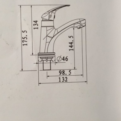 Vòi lavabo lạnh WF-4611 Gala - Hàng chính hãng American Standard