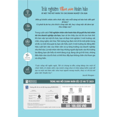 Sách - Trải Nghiệm Nhân Viên Hoàn Hảo - Bí Mật Thu Hút Nhân Tài Cho Doanh Nghiệp Của Bạn - MCBooks