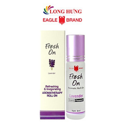 Dầu lăn giảm căng thẳng Eagle Brand Fresh On (8ml) - Hàng chính hãng