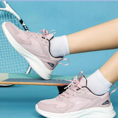 Giày thể thao nữ, giày chạy bộ đế êm nhẹ, thoáng khí đế cao su đúc, chống trơn trượt hạn chế mòn  – GNU2077HO