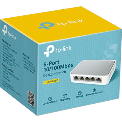 Switch TP-Link 5-Port 10/100Mbps Desktop Switch TL-SF1005D - Hàng chính hãng