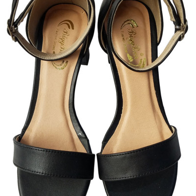 Giày Sandal Cao Gót BIGGBEN Da Bò Thật SDCG56