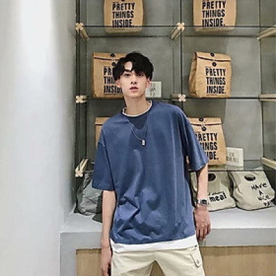 Áo thun Nam form rộng phong cách Hàn Quốc - AT10A 