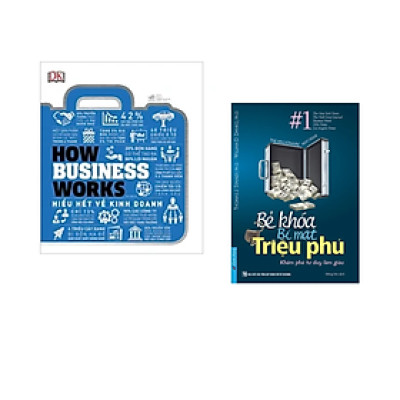 Combo sách về Kinh Doanh: Bẻ Khóa Bí Mật Triệu Phú +Hiểu Hết Về Kinh Doanh/Tặng Bookmark  Chờ duyệt tự động