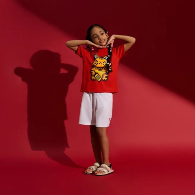 ÁO THỂ THAO THỜI TRANG ONWAYS KHÁNG KHUẨN TRẺ EM 8 BIT GRAPHIC T-SHIRT K13034 KID