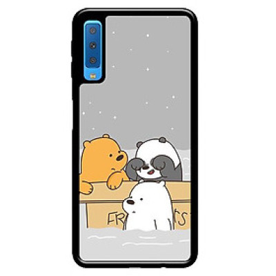 Ốp in cho Samsung Galaxy A70 3 Chú Gấu 1 - Hàng chính hãng