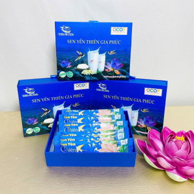 Sữa sen yến Thiên Gia Phúc (5 gói) - Không đường