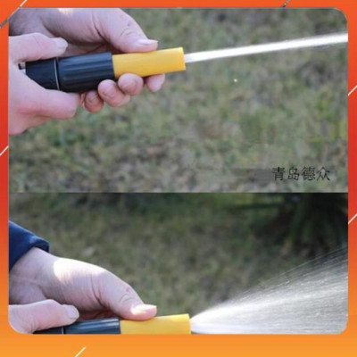 Vòi Xịt️Evoucher Bộ dây vòi xịt nước rửa xe, tưới cây , tăng áp 3 lần, loại 7m, 10m 206622-5 cút sập+  khăn phượt