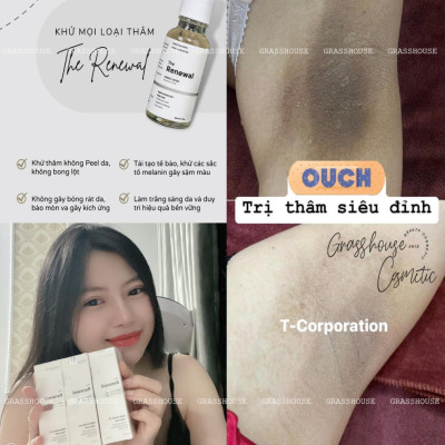 SERUM MỜ THÂM NÁM DƯỠNG DA TRẮNG SÁNG CHO DA MẶT - DA BIKINI THE RENEWAL 20ML