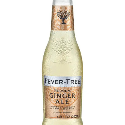 Nước giải khát có ga Fever Tree Premium Ginger Ale 4x0.2L