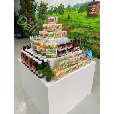 Bột trà sữa Thái xanh 3in1 Déli - Hộp 320gr (8 gói), pha chế trà sữa tiện lợi, nhanh chóng