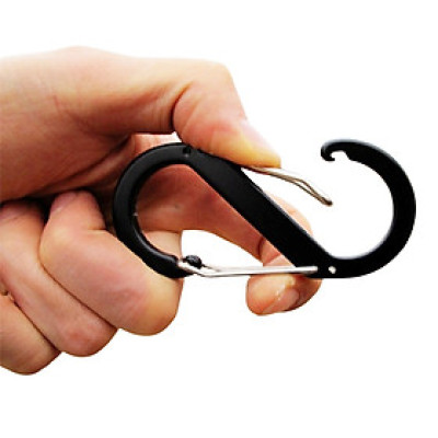 Móc Khóa Đi Phượt Cao Cấp Móc Số 8 Leo Núi Chất Liệu Hợp Kim Nhôm Chắc Chắn Cleacco MKDP8 Boro Sport ( Màu Ngẫu Nhiên )