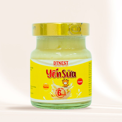   Yến sữa dành cho trẻ em DTNEST - Hũ 70ml - Dinh Dưỡng Cho Trẻ