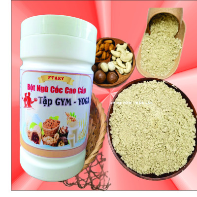 Bột ngũ cốc tập GYM với nhiều loại hạt cao cấp FTAKY hộp 500g