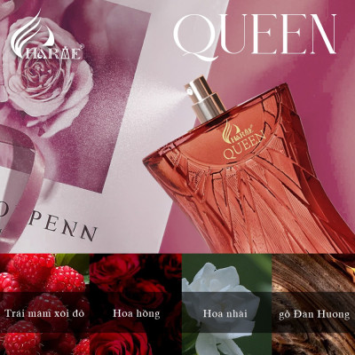 Nước Hoa Nữ CHARME QUEEN 100ml Lưu Hương Lâu Phong Cách Quyến Rũ, Gợi Cảm Chính Hãng - BẢN 2024