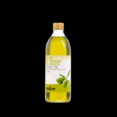 Dầu Olive Pomace Silarus 1L cao cấp, dùng chiên rán, nấu ăn, giảm chất béo có hại - thương hiệu Silarus nhập khẩu 100% từ Ý