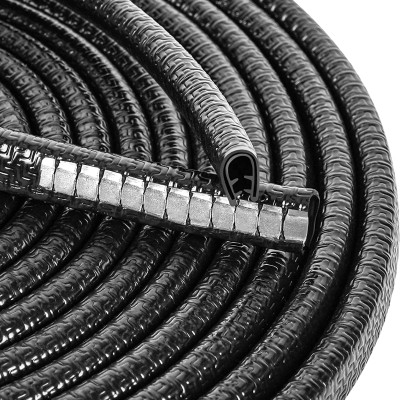 Ron Viền Bảo Vệ Cánh Cửa Xe Hơi Nẹp U Gioăng Oto Ôtô Chống Va Đập Ồn Cách Âm Đàn Hồi Lõi Thép Cao Su