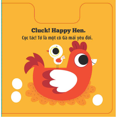Máy kéo ồn ào - những chuyển động nhỏ song ngữ Anh Việt kích thích giác quan